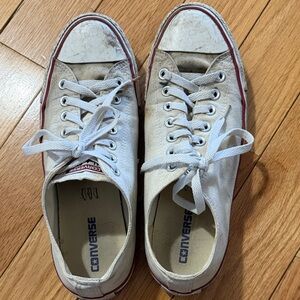 Men’s Converse Off-White Canvas Sneakers